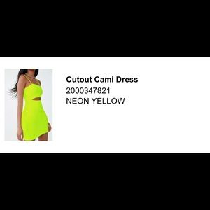 Neon Dress